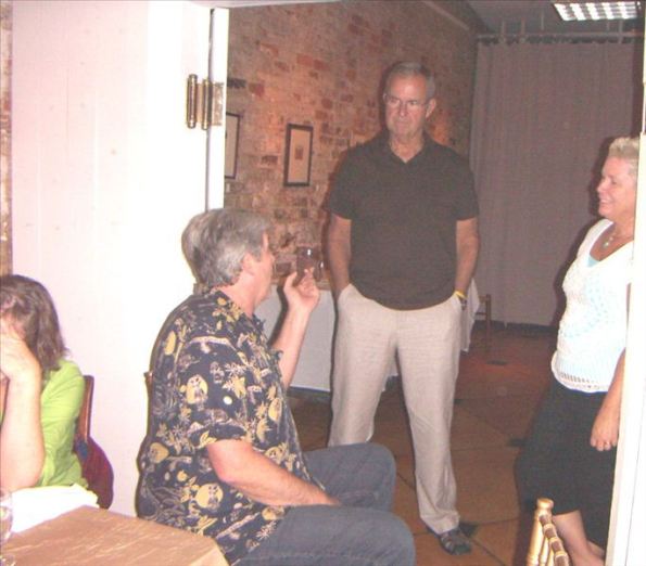 David Garth and Eddie Strickler and Better Halves, Kate and Sharon- September 2007