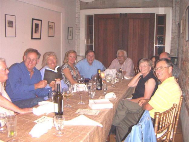 Charlottesville, VA, C & O Dinner Friends from Way Back, Back, Back"- September 2007