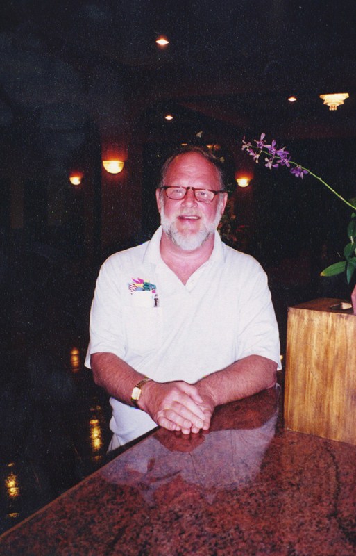 Bill Baker 1941-2012 in Thailand 2002